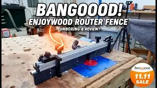 Фрезерный забор Enjoywood от Banggood: стоит ли своих денег? (РАСПАКОВКА)