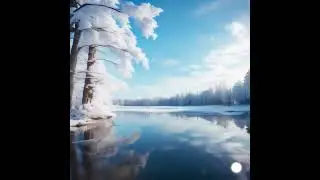 pristine winter landscape #art #nature #music