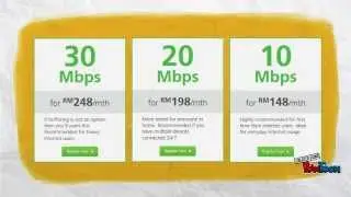 Blazing Fast Internet at the most affordable price - Maxis Fibre