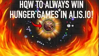 HOW TO ALWAYS WIN ALIS.IO HUNGER GAMES!  (Guide with Tips and Tricks)
