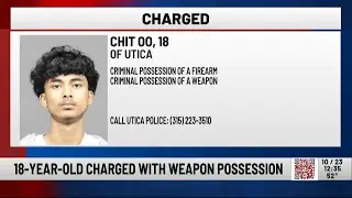 Utica Police Charge 18-Year-Old in Handgun Possession Case