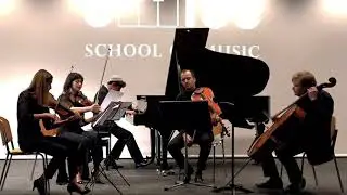 Dan Blank (13 y.o.) Bach Piano Concert D minor 1 movement  BWV 1052  Swiss School of Music