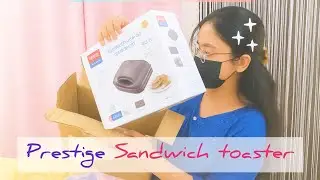 Sandwich Toaster Unboxing & Review 🍞 | Prestige PGMFB 800W Grill Demo in Hindi