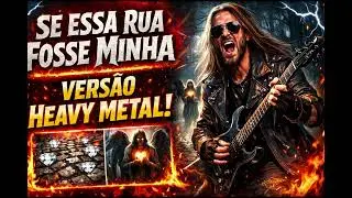 Se Essa Rua Fosse Minha - Versão Heavy Metal - O FOLCLORE FICOU PESADO! 💀