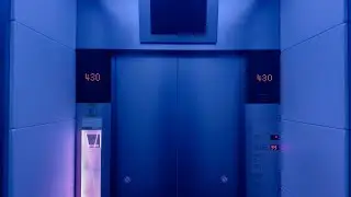 Otis Double-deck VIP elevator at Shanghai World Financial Center Observatory
