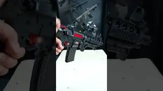 Want this AR15 gel blaster with Luminous Silencer?? #gelblaster #toyguns #toy #AR15 #orbeez