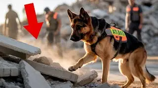 Rescue Dog Refused to Leave the Rubble &mdash; What He Heard 72 Hours Later Shocked Everyone