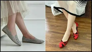 Women's Ballet Flats Slip On Dress Shoes #shorts