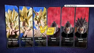 Xenoverse 2 - Requested match (PC): Note/Pan/Bra SSJ3 bikini vs Nappa/Turles/Raditz Ozaru