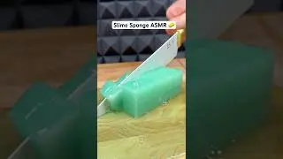 Clear Slime Sponge ASMR
