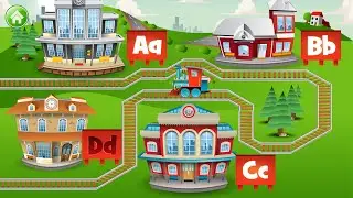 ABC Trains Letter Game Lite For Kids - ABC Learning