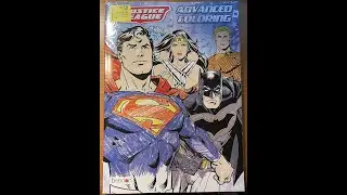 Bendon's Justice League's Advanced colroing book flip through