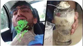 SCARY ALLERGIC REACTION! SMOOTHIE CHALLENGE GONE WRONG!