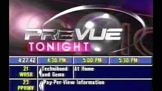 Prevue Channel - PREVUE TONIGHT and FAMILYVUE 1997
