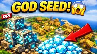 [God Seed] Diamonds Seed For Minecraft 1.21 Bedrock And PE | Seed Minecraft 1.21 | Minecraft Seeds