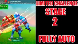 Lords Mobile Limited Challenge Bloodlust Stage 2 Fully Auto|Grim Wolf Stage 2 Auto