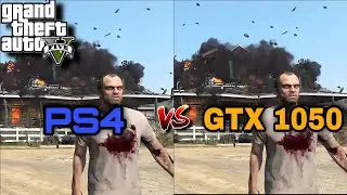 Grand Theft Auto 5 (GTA 5) GTX 1050 VS PS4 Fps Comparison 2021 (Budget PC VS console)