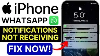 WhatsApp Notification Not Working iPhone | WhatsApp Notifications Not Receiving | iPhone Fix 2025