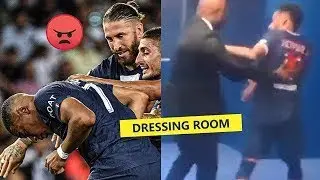 Messi Mbapp&eacute; fight FULL STORY 😡 Ramos ANGRY PSG #shorts #trending #football #mbappe #messi #psg