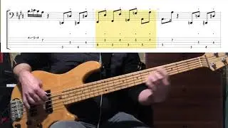 Jamiroquai - Canned Heat Live 1999 BBC ( Bass Cover Tab in Video )