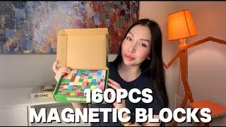 Magnetic Building Blocks Review | 160PCS Forest World Set