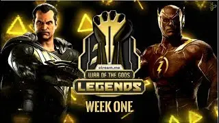 WAR OF THE GODS LEGENDS HAS BEGUN! WOTG: Legends - Week 1 - Rewind vs HoneyBee