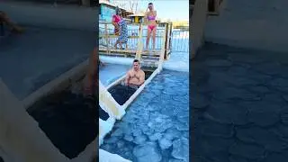 part327#Russians👙Bathe😱in Ice#Water🌊 onJanuary#RussiasIce Baptism Ritual🧊Braving Frozen#winter Faith