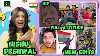 Pakistani reaction On nishu deshwal 😱Rip😔 #nishudaswal /rip