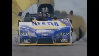 Кэппс разнес свою забавную машину TOYOTA в пух и прах на #CAROLINANATS