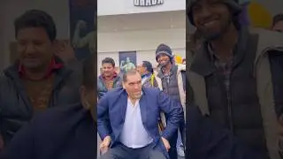 Great Khali Ya பாத்துட்டோம் 🤩 ivolo Height ah Irukaru 😱