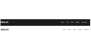 Light theme | Dark theme Navigation Bar HTMLand CSS only