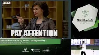 Gil Tayar @ NodeTLV 2023 | ESM Loaders: Enhancing Module Loading in Node.js