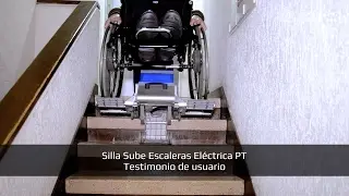 Silla Sube Escaleras El&eacute;ctrica PT - Testimonio