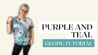 How to Tie-Dye a Stunning Geode Shirt | Easy Ice Dye Tutorial + Tips