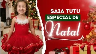 Saia Tutu Especial de Natal | Tutu Rápido 
