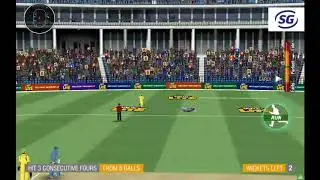 Hit 3 consecutive Fours in Spin Bowling (WCC Lite Stream) ll Game Play