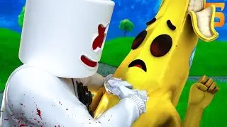 MARSHMELLO KILLS his BEST FRIEND PEELY... ( Fortnite Film )