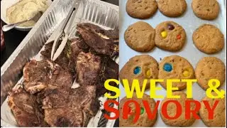 Cooking Vlog of delicious Key Lime Pie | Baking Cookie | Steak for Dinner