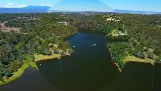 Trevallyn dam Launceston Tasmania