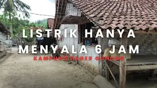 HIDUP HANYA DENGAN 6 JAM LISTRIK SETIAP HARINYA