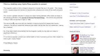 Hydro Floss Oral Irrigator