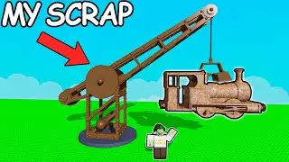 i sold SCRAP to get MILLIONS in Roblox scrap it...