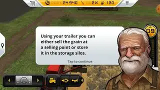 Fs 14 harvsted the weat