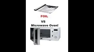 Foil vs Microwave Oven. creating electric Sparks!