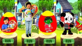 Tag With Ryan 2021 Green RyGlorb Vs Blue RyGlorb New Character Mystery Surprise Egg