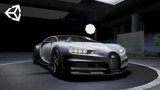 Bugatti Chiron Unity 3D Gameplay - HDRP Demo