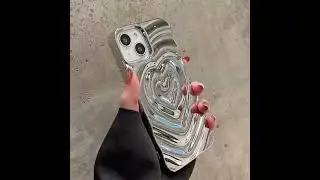 Wrinkle heart TPU case #iphone13case #iphone14cases #antiscratchcase #tpucase #phonecover #softcase