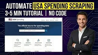 How to Scrape USAspending Data like Federal Contracts, Grants, and Spending (Tutorial)