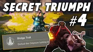 BRIDGE TROLL - Secret Dreaming City Triumph #4 (Destiny 2 Forsaken)