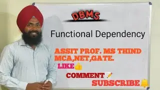 Functional Dependency explained with Gate's question